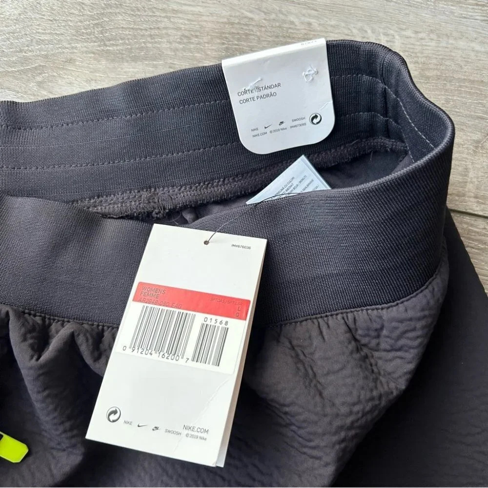 NWT NIKE SPORTSWEAR Tech Pack Oil Grey A-Line Pocket Mini Skirt - Picture 9 of 16